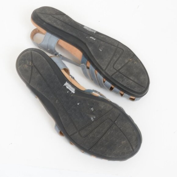 Earth Origins Belle Brielle Leather Comfort Sandals Size 11M - Picture 7 of 7